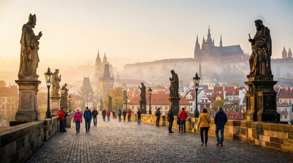 פראג - הרובע היהודי - גשר קארל - העיר העתיקה