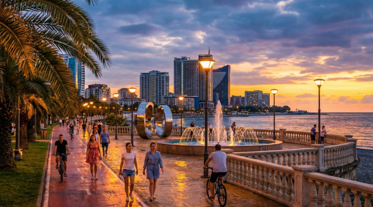 תל אביב - בטומי - סיור ערב בבטומי