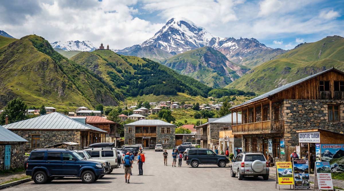 קזבגי - טיול רכוב בהרי הקווקז - טביליסי - ישראל