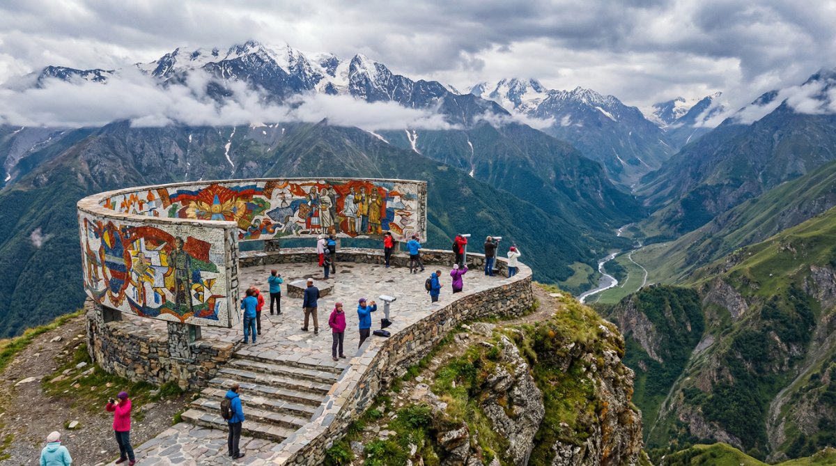 קזבגי - טיול רכוב בהרי הקווקז - טביליסי - ישראל