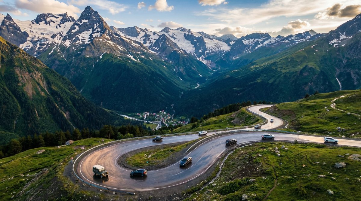 קזבגי - טיול רכוב בהרי הקווקז - טביליסי - ישראל