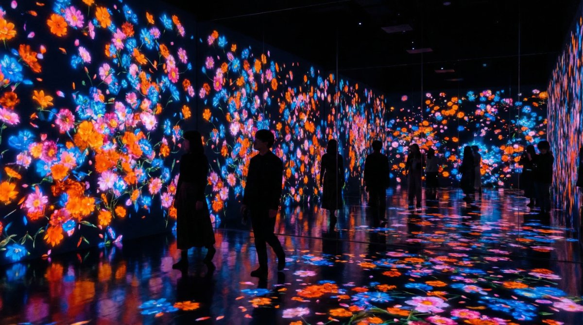 טוקיו - דיסני סי, Teamlab Planets, מוזיאון Trick Art