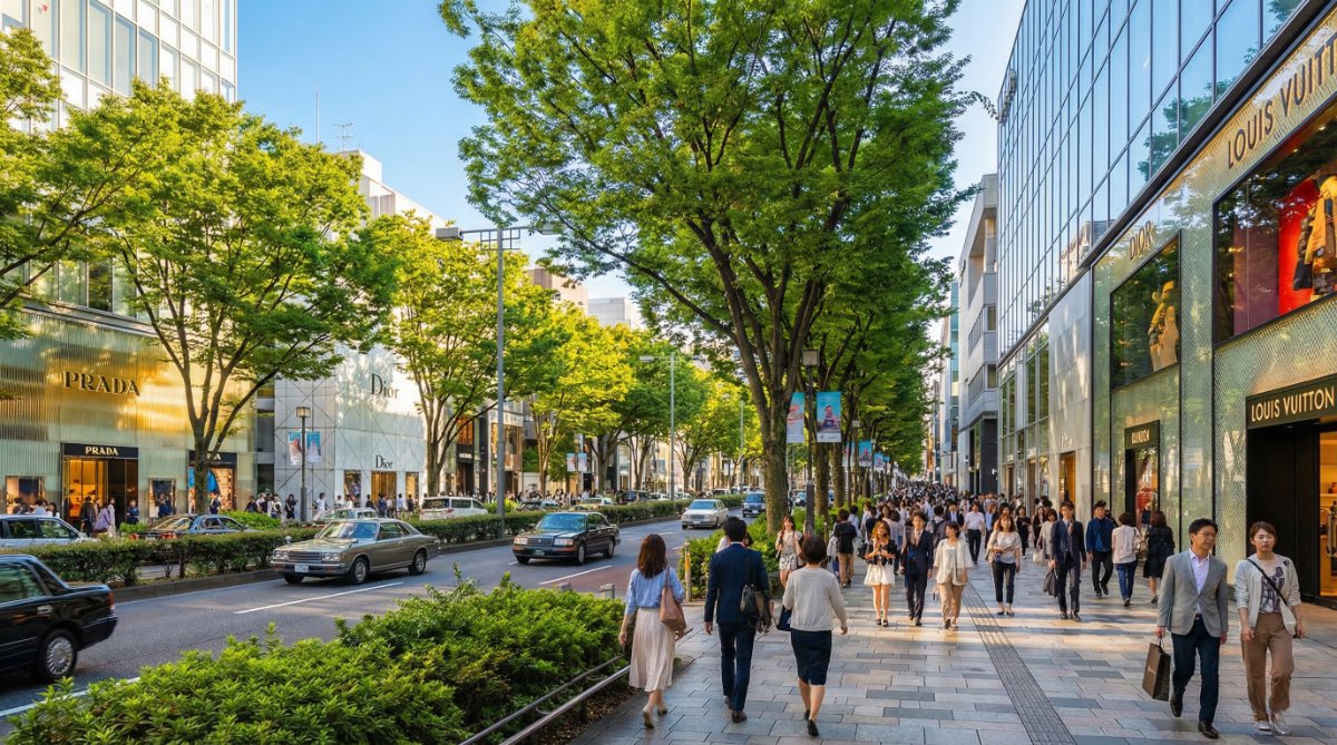 טוקיו - אומוטסנדו, טקשיטה, שיבויה, אקיהברה, גינזה