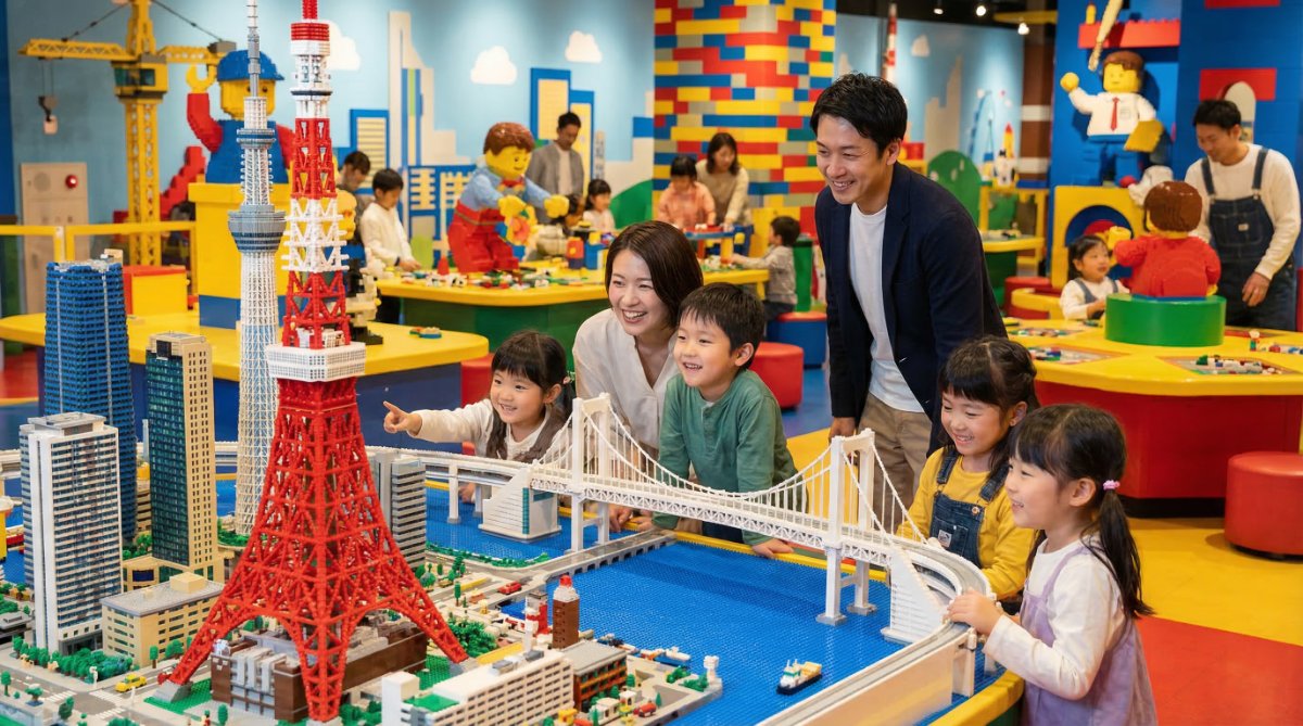 טוקיו - האי אודאייבה, לגו-לנד, פארק ג'ויפוליס