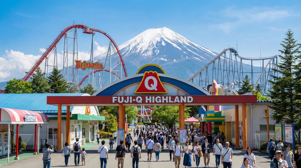 הר פוג'י ופארק Fuji-Q Highland