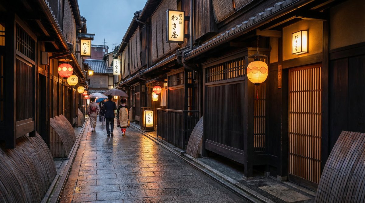 רכבת שינקנסן לקיוטו - סדנת סושי - מקדש הזהב - נישיקי מרקט - רובע גיון