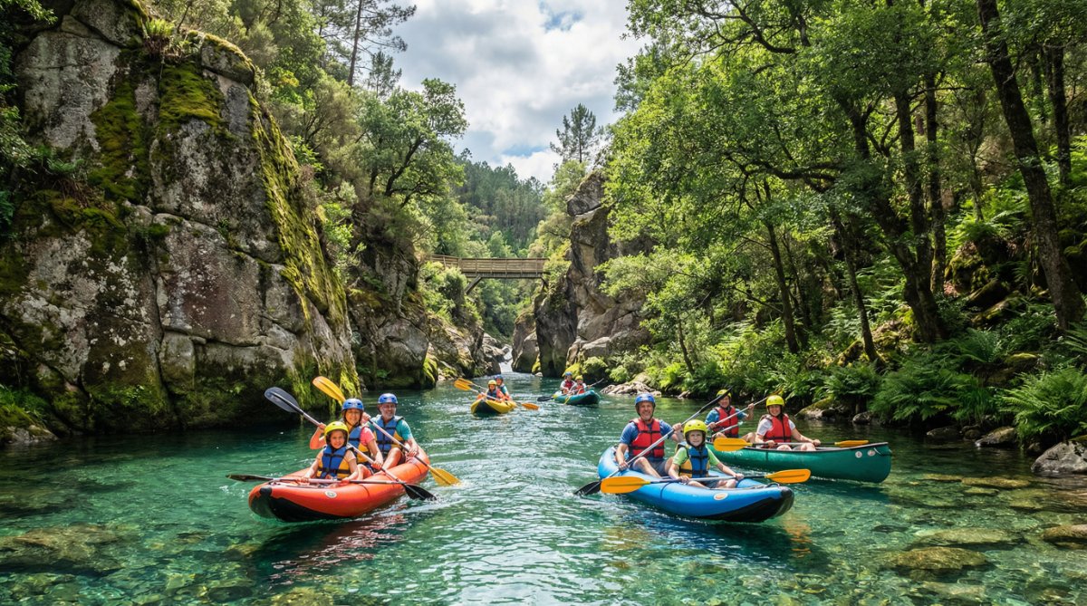פארק ארוקה - פארק גיאוגרפי - שייט בקאנו - הגשר התלוי