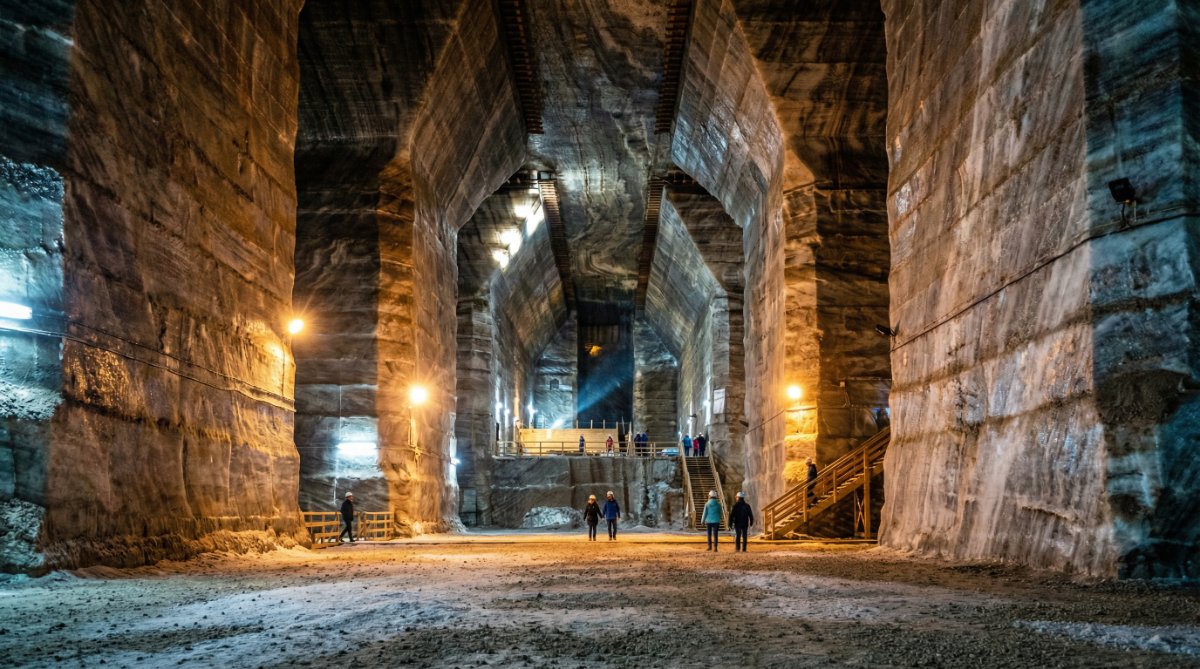 תל אביב - בוקרשט - מכרות המלח